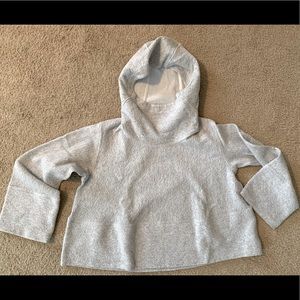Cropped Hooded Sweatshirt